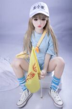 Explode with Excitement: 100cm Cute Anime Sex Doll – Skinny, Small Breasts, Young-Looking Role-Play はたらく細胞! - Image 4