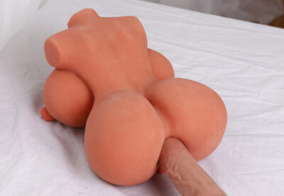 50cm BBW Female Sex Doll Torso with Plump Curves – Unleash Your Deepest Cravings! 4 50cm bbw female sex doll torso light brown natural skin plump curves 4