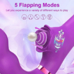 Female Dildo Vibrator – The Ultimate G-Spot & Clitoral Pleasure Toy with 10 Vibrations and 5 Slapping Modes - Image 7