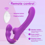 Female Dildo Vibrator – The Ultimate G-Spot & Clitoral Pleasure Toy with 10 Vibrations and 5 Slapping Modes - Image 5