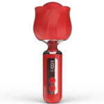 Rose Handheld Clit Stimulator — 9 Modes • Whisper-Quiet • IPX7