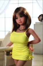 Adorable 13kg Cute Anime Sex Doll: Young-Looking Medium Breasts with Black Eyes & Wig Duo Magic! - Image 9