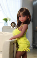 Adorable 13kg Cute Anime Sex Doll: Young-Looking Medium Breasts with Black Eyes & Wig Duo Magic! - Image 8