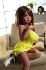 Adorable 13kg Cute Anime Sex Doll: Young-Looking Medium Breasts with Black Eyes & Wig Duo Magic! - Image 7