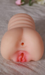 18cm Deep Pocket Pussy Artificial Vagina in Sultry Light Brown for Explosive Solo Ecstasy - Image 6
