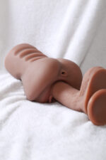18cm Deep Pocket Pussy Artificial Vagina in Sultry Light Brown for Explosive Solo Ecstasy - Image 10