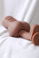 18cm Deep Pocket Pussy Artificial Vagina in Sultry Light Brown for Explosive Solo Ecstasy - Image 10
