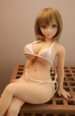 Unleash Irresistible 6kg Anime Sex Doll: Busty Blonde Fantasy with Natural Skin Sparkle! - Image 10
